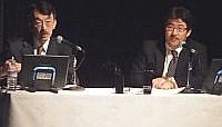 写真:福岡会場の講師2人