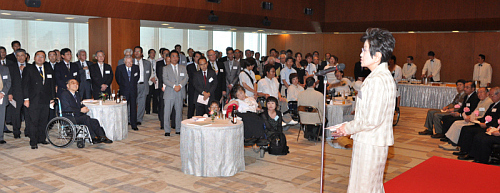 写真:260人を超す来場者でにぎわった会場