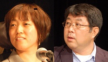 写真:井上さんと菊池さん