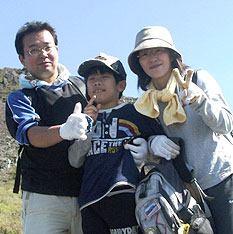 登山を通して生まれた笑顔