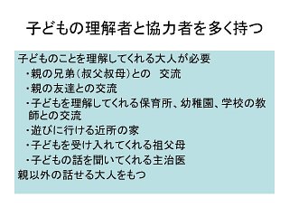 箇条書き：内容は本文と同じ