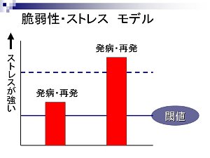 図：脆弱性とストレスの２枚目。内容は本文